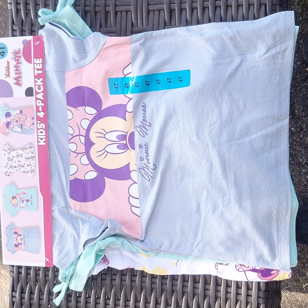 Girls Mini 4 pack tee(14)